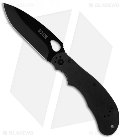 5.11 Tactical Scout Liner Lock Knife Black G-10 (3.5" Black) 51027 3 5.11 Tactical Scout Liner Lock Knife Black G-10 (3.5" Black) 51027