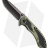 ABKT 006 Spring Assisted Knife Green Camo Aluminum (2.75" Black) AB006 -Knife Promotional Store ABKT 006 Green Camo Aluminum black BHQ 38095 er