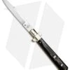 AGA Campolin 11" Frosolone Bayonet Stiletto Automatic Brazilian Horn (5" Satin) -Knife Promotional Store AGA Frosolone Brazilian Nickel 11in Bayo BP 29291 jr