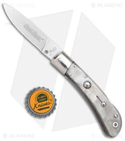 AKC Speed Hunter Automatic Italian Knife Dark/Light Horn (3" Polish) -Knife Promotional Store AKC Speed Hunter Auto Italian Knife Dark Horn Polish BHQ 50883 jr bottlecap