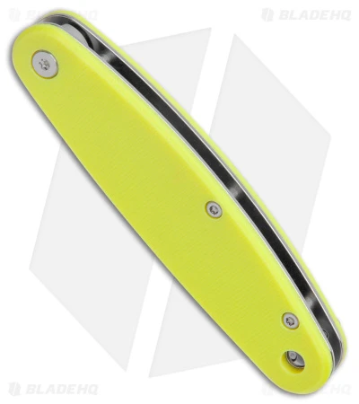 ESEE Churp Liner Lock Knife Yellow G-10 (2.75" Satin D2) 4 ESEE Churp Liner Lock Knife Yellow G-10 (2.75" Satin D2) - Image 2