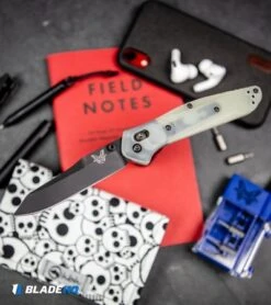 Benchmade 940 Osborne AXIS Lock Knife Natural G-10 (3.4" Black M4) -Knife Promotional Store Benchmade 940 Osborne AXIS Lock Knife Natural G 10 Black M4 BHQ 114142 kp pocket web