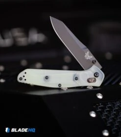 Benchmade 940 Osborne AXIS Lock Knife Natural G-10 (3.4" Black M4) -Knife Promotional Store Benchmade 940 Osborne AXIS Lock Knife Natural G 10 Black M4 BHQ 114142 kp polaris web