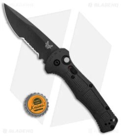 Benchmade Claymore Automatic Knife Black Grivory (3.6" Black Serr) 9070SBK 9 Benchmade Claymore Automatic Knife Black Grivory (3.6" Black Serr) 9070SBK -Knife Promotional Store Benchmade Claymore Auto Ranger Black Grivory Black Serr 9070SBK 1 BHQ 118570 jr bottlecap