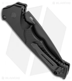 Benchmade Rukus II Automatic Knife (3.4" Black) 9600BK -Knife Promotional Store Benchmade Rukus II Automatic Black 9600BK BHQ 74494 jr side