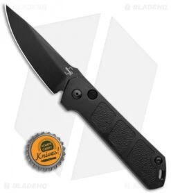 Boker Burnley Kihon Drop Point Automatic Knife (3.25" Black) -Knife Promotional Store Boker Burnley Kihon DP Auto Black BHQ 101390 jr bottlecap 2
