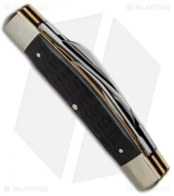 Boker Congress Pocket Knife 3.625" Black Bone 110722 -Knife Promotional Store Boker Congress Pocket Knife Black Bone 110722 BHQ 40067 jr side