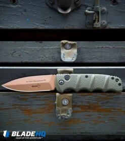 Boker Desert Warrior Kalashnikov Dagger Automatic Knife OD Green (3.3" D2) -Knife Promotional Store Boker Desert Warrior Kalashnikov Dagger Automatic Knife OD Green Copper BHQ30436 kp tool box 2 web
