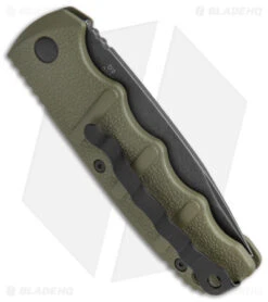 Boker Kalashnikov Drop Point Automatic Knife OD Green (3.25" Smokewash) -Knife Promotional Store Boker Kalashnikov Auto OD Green D2 Smokewash BHQ 144761 jr side