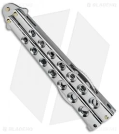 Boker Magnum Balispoon Butterfly Trainer (4" Satin Spoon) 09RY250 -Knife Promotional Store Boker Magnum Balispoon Butterfly Trainer Satin Spoon 09RY250 BHQ 80893 jr side