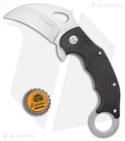 Boker Magnum Dark Claw Liner Lock Karambit Knife Black G-10 (2.75" Stonewash) -Knife Promotional Store Boker Magnum Dark Claw Manual Knife Black G 10 BHQ 94422 ns bottlecap