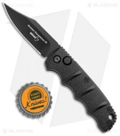 Boker Mini Kalashnikov Bowie Automatic Knife Black (2.5" Black) -Knife Promotional Store Boker Mini Kalashnikov Bowie Auto Black BHQ 96965 jr bottlecap