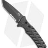Boker Plus Strike Tanto Automatic Knife (3.25" Black Serr D2) -Knife Promotional Store Boker Plus Strike Tanto Automatic Knife 3.25 Black Serr 01BO401N LS