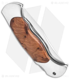 Boker Scout Lockback Pocket Knife Thuya Wood (3.125" Satin) 112002TH -Knife Promotional Store Boker Scout Lock Back Pocket Knife Thuya Wood 3in Satin BHQ 40099 td side