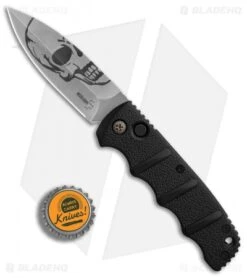 Boker Skull Kalashnikov Dagger Automatic Knife (3.25" Stonewash D2) -Knife Promotional Store Boker Skull Kalashnikov Dagger SW BHQ 75532 er bottlecap