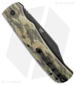 Boker TNP XXL Kalashnikov Bowie Automatic Knife Rattlesnake Camo (4.75" BW D2) -Knife Promotional Store Boker TNP XXL Kalashnikov Rattlesnake Camo Bowie Auto Black Wash BHQ 173719 jr side