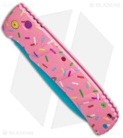 Boker XXL Kalashnikov Exclusive Dessert Warrior Automatic Knife (4.75" Blue) -Knife Promotional Store Boker XXL Kalashnikov Auto Dessert Warrior BHQ Exclusive Pink Blue BHQ 126276 jr spine