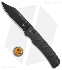Boker XXL Kalashnikov Bowie Automatic Knife (4.75" Black D2) -Knife Promotional Store Boker XXL Kalashnikov Bowie Auto Black BHQ 99623 jr bottlecap