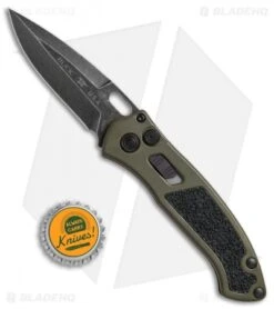 Buck Knives Buck Impact Automatic Knife OD Green (3.125" Black SW) 0898GRS -Knife Promotional Store Buck Impact Automatic OD Green black sw 0898GRS BHQ 51277 er size