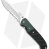 CRKT Ignitor Spring Assisted Knife Black & Green G-10 (3.38" Satin Serr) 6855 -Knife Promotional Store CRKT Ignitor SA Black and Green G 10 Satin Serr BHQ 4147 jr
