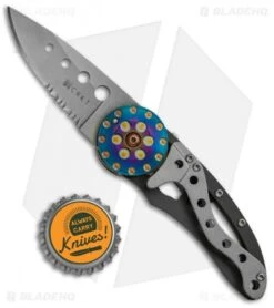 CRKT Van Hoy Snap Fire Folding Knife (2.3" Bead Blast Serr) 5011 -Knife Promotional Store CRKT Van Noy Snap Fire BB Serr 5011 BHQ 68533 jr bottlecap