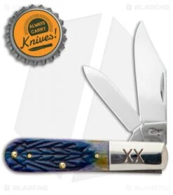 Case Barlow Pocket Knife 3.3" Purple Tribal Jigged Bone (62009 1/2 SS) -Knife Promotional Store Case Barlow Purple Tribal Jigged Bone SS 61803 BHQ 101132 jr bottlecap