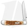 Case Kickstart TrapperLock Assisted Knife Amber Bone Peach Seed Jig (6154AC CV) -Knife Promotional Store Case Cutlery Kickstart TrapperLock Peach Seed Jig 30090 BHQ 94953 ns