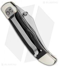 Case Kickstart Mid-Folding Hunter Assisted Knife Rough Black (61265AC SS) -Knife Promotional Store Case Kickstart Mid Folding Hunter Assisted Rough Black SS 60442 BHQ 87641 jr side