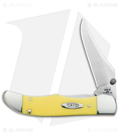 Case Kickstart Mid-Folding Hunter Assisted Knife Yellow (31265AC CV) 30117 3 Case Kickstart Mid-Folding Hunter Assisted Knife Yellow (31265AC CV) 30117