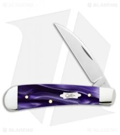 Case Sway Back Pocket Knife 3.125" Wicked Purple Kirinite (TB101117 SS) 17334