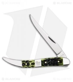 Case Tang Stamp Series Mint Set Olive Green Bone Peachseed Jig W/ Wood Box -Knife Promotional Store Case Tang Stamp Series Mint Set Olive Green Bone Peachseed Jig Wood Box BHQ 121275 jr 4