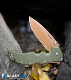 Cold Steel Recon 1 Spear Point Lockback Knife Desert Warrior G-10 (4" Copper) -Knife Promotional Store Cold Steel Recon 1 Spear Point Lockback Knife Desert Warrior G 10 Copper BHQ 100069 kp cave web