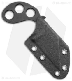 Fred Perrin Confusion Fixed Blade Knife Black G-10 (2.7" Black) -Knife Promotional Store Fred Perrin Confusion G 10 Black BHQ 138309 jr sheath