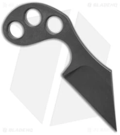 Fred Perrin Confusion Fixed Blade Knife Black G-10 (2.7" Black) -Knife Promotional Store Fred Perrin Confusion G 10 Black BHQ 138309 jr spine