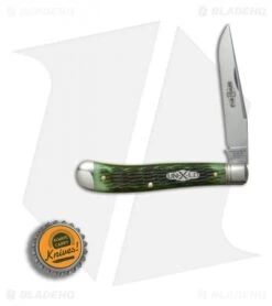 GEC #48 Northfield UN-X-LD Pocket Knife 3.8" Pickle Green Jigged Bone 488117 -Knife Promotional Store GEC 48 Northfield UN X LD Pickle Green Jigged Bone BHQ 82176 er bottlecap