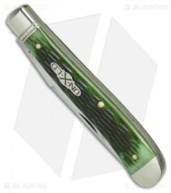 GEC #48 Northfield UN-X-LD Pocket Knife 3.8" Pickle Green Jigged Bone 488117 -Knife Promotional Store GEC 48 Northfield UN X LD Pickle Green Jigged Bone BHQ 82176 er spine