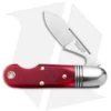 GEC Tidioute Cutlery #25 Beerlow Pocket Knife Red Sawcut Bone (2.1" Satin) -Knife Promotional Store GEC Tidioute Cutlery 25 Beerlow Pocket Knife Red Sawcut Bone Satin BHQ 180934 kc