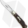 GEC Tidioute Cutlery #83 Tascosa Lockback Knife - Dark Brewed Jigged Bone -Knife Promotional Store GEC Tidioute Cutlery 83 Tascosa LB Dark Brewed Jigged Bone Satin BHQ 134001 jr