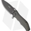 HTM Darrel Ralph Gun Hammer Spring Assisted Knife Gray (3.5" Black)