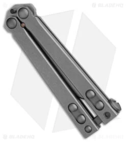 Heed Industries CFX Balisong Butterfly Knife Titanium (1.9" SW) -Knife Promotional Store Heed industries CFX Balisong Butterfly Knife TI 1in SW BHQ 147139 td spine