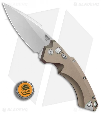 Hogue Knives EX-A05 Spear Point Automatic Knife FDE (4" Stonewash) 34514 6 Hogue Knives EX-A05 Spear Point Automatic Knife FDE (4" Stonewash) 34514 - Image 4