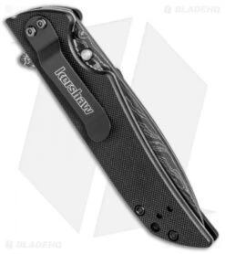 Kershaw Damascus Skyline Liner Lock Knife (3.125") 1760DAM -Knife Promotional Store Kershaw Damascus Skyline LL 1760DAM BHQ 3378 jr side