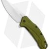 Kershaw Link 20CV Drop Point Knife Olive Al (3.25" Stonewash) 1776OLSW