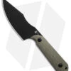 Kizer Maverick Customs Harpoon Fixed Blade Knife Green Micarta (3.75" Black) 10V -Knife Promotional Store Kizer Maverick Customs Harpoon FBK Green Micarta 3in Black BHQ 180913 td