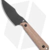 Kizer Maverick Customs Harpoon Mini 10V Fixed Blade Knife Micarta (3" Black) -Knife Promotional Store Kizer Maverick Customs Harpoon Mini Fixed Blade Natural Micarta Black BHQ 117261 jr