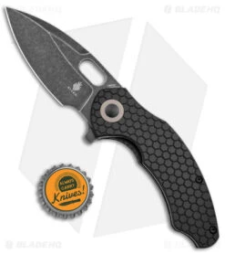 Kizer Degnan Mini Roach Liner Lock Knife Black G-10 (3" Black SW) V3477C2 -Knife Promotional Store Kizer Mini Roach Degnan Black G 10 Black SW BHQ 144093 jr bottlecap