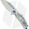 Marfione Custom Super Matrix-R Knife Titanium/Abalone (3.75" Mirror) -Knife Promotional Store Marfione Custom Super Matrix R ti abalone mirror BHQ 27860 er