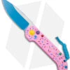 Microtech Exclusive Dessert Warrior LUDT Automatic Knife (3.4" Blue) -Knife Promotional Store Microtech Exclusive LUDT Dessert Warrior Blue BHQ 176596 jr