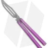 Nabalis + Will Hirsch The Vulp Butterfly Balisong Trainer Purple Al (4.4" BB) -Knife Promotional Store Nabalis Vulp Butterfly Balisong Trainer Purple BHQ 156946 jr