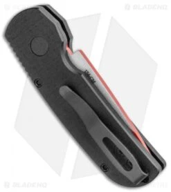 Pro-Tech Red Devil Calmigo CA Legal Automatic Knife Black (1.9" Red) -Knife Promotional Store Protech Calmigo CA Legal Automatic Knife Black Red BHQ 108074 kp side jr
